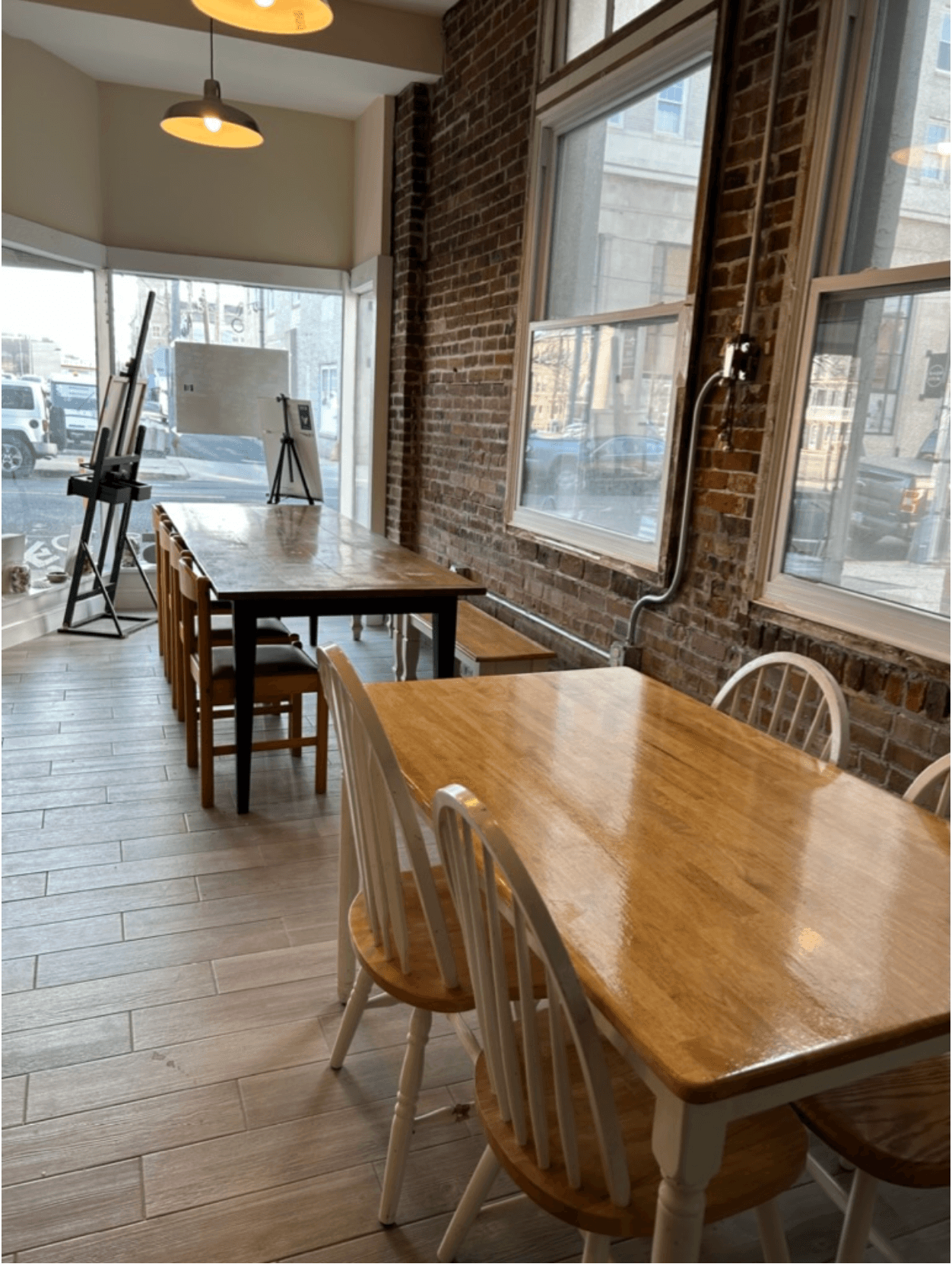 Studio with Tables